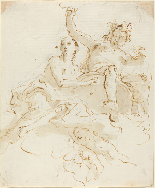Bacchus and Ariadne c 1745