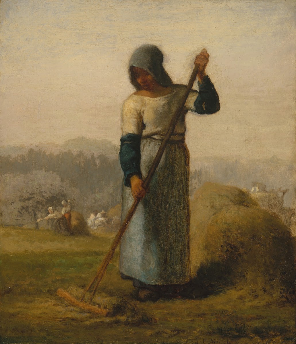 Woman with a Rake 185657
