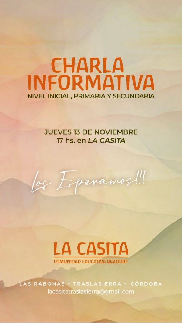 CHARLA INFORMATIVA