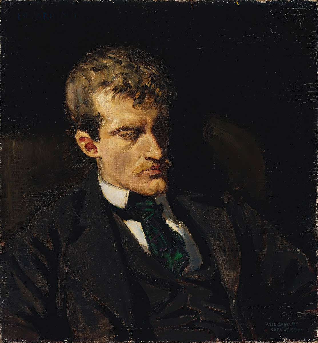 Portrait Of Edvard Munch 1895
