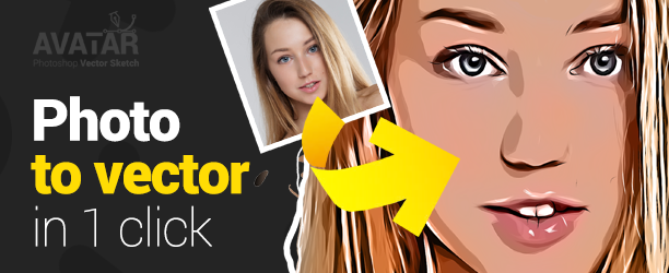 Graphicriver Vector Converter Avatar Photoshop Plugin Free Download