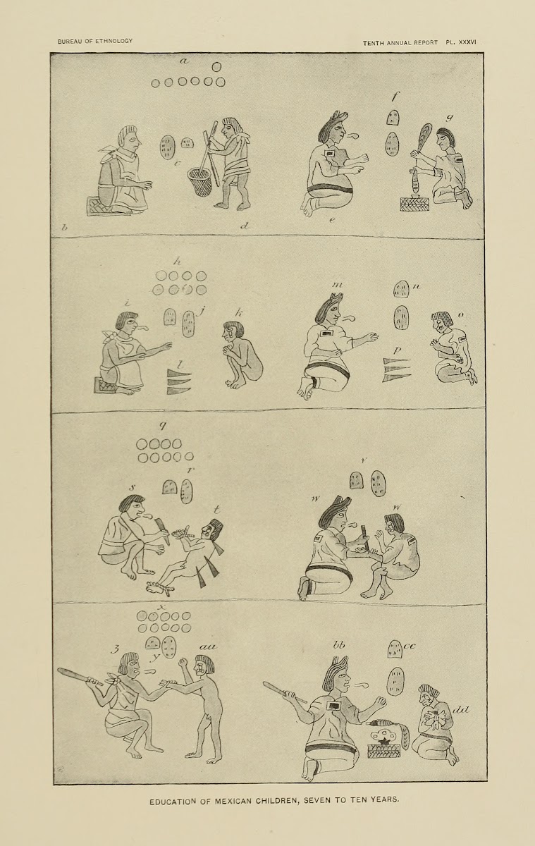 Education of Mexican Children Seven to Ten years 1894