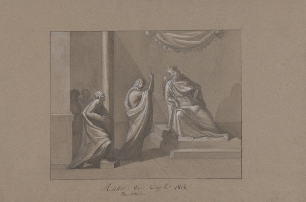 Scene From The Story Of Ahasverus 1816