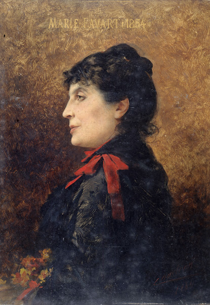 Portrait de Marie Favart 1833 1908 sociétaire de la Comédie Française 1884