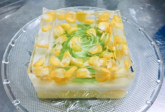 Bánh Trung Thu Rau Câu Sữa Bắp