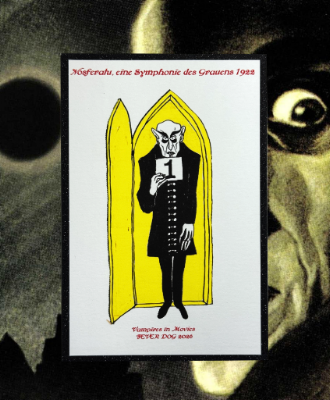 Vampires in Movies Series, Giclée Print
