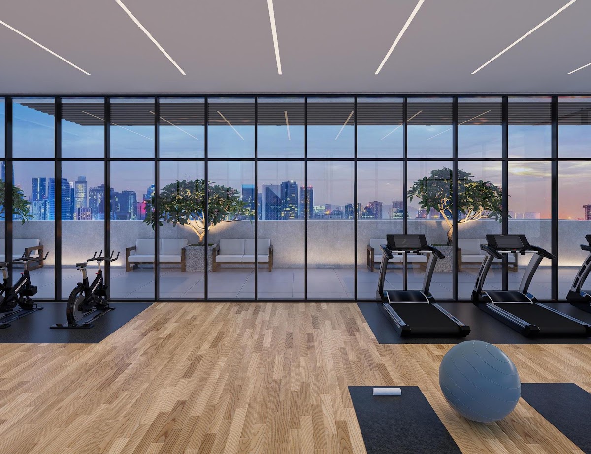 Khaya Residences — fitness center gym