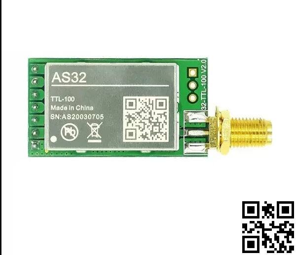 Module thu phát RF LORA AS32-TTL-100 SX1278 433MHZ 3000 mét