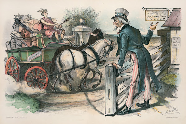 The opening of the gate 1894