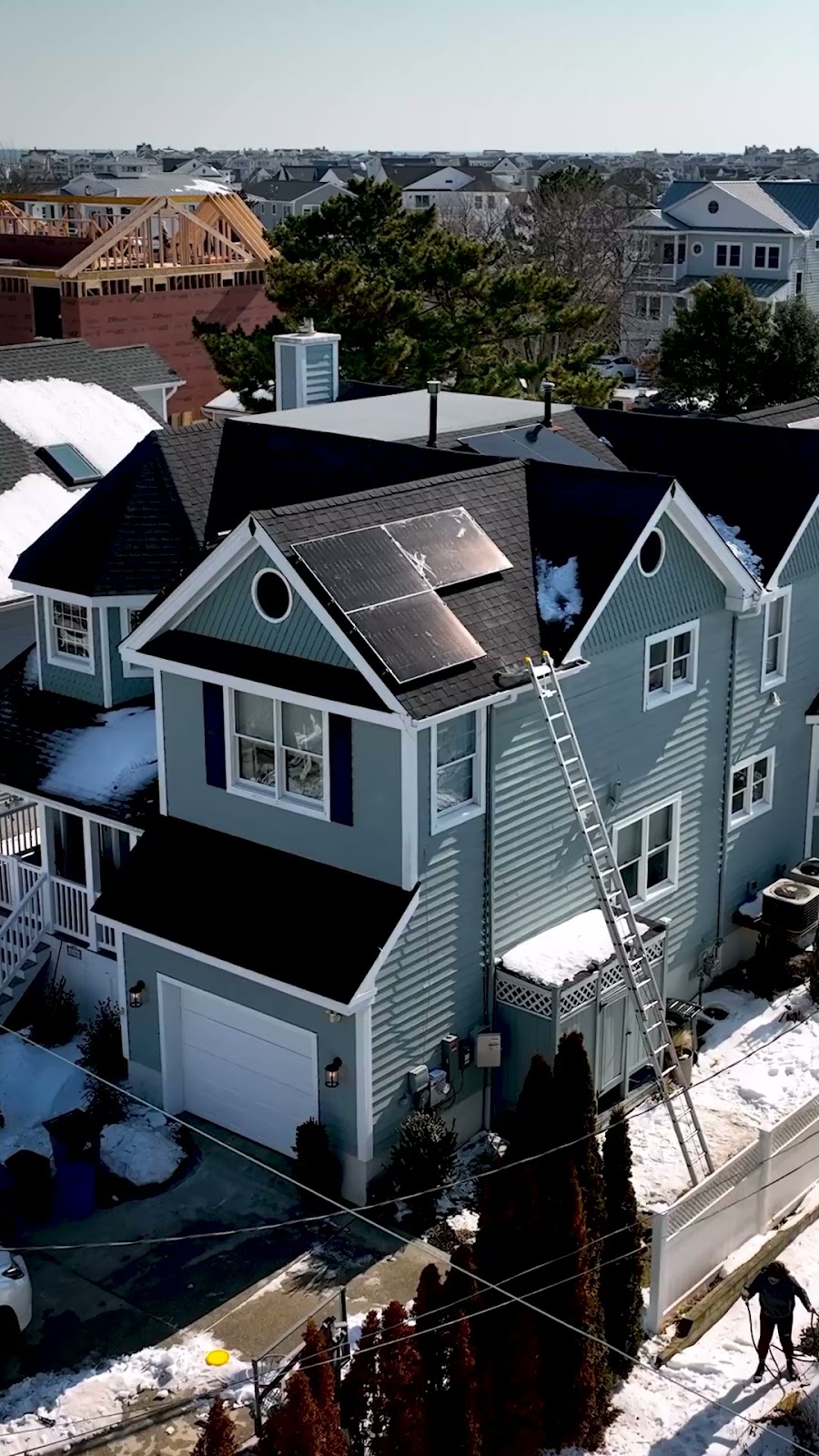Solar street walk reel