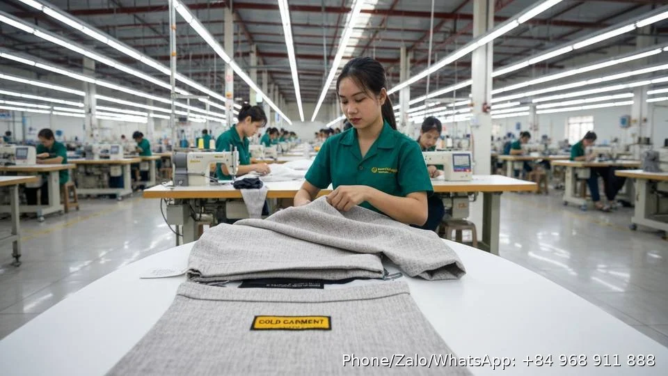 Custom Garment Manufacturing - Gold Garment Vietnam
