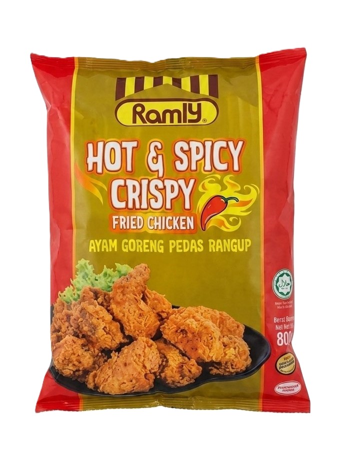 Ramly Ayam Goreng Pedas Rangup 800G