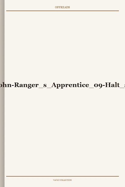Flanagan, John-Ranger s Apprentice 09-Halt s Peril