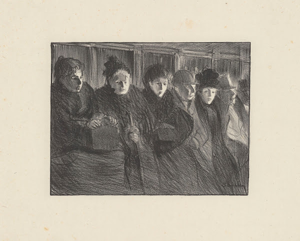 Intérieur de tramway 1896