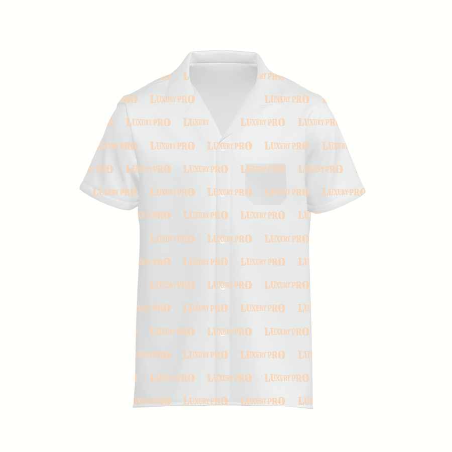 AOP Brazilian Collar Shirt With Pocket-MEGBXLCSKD