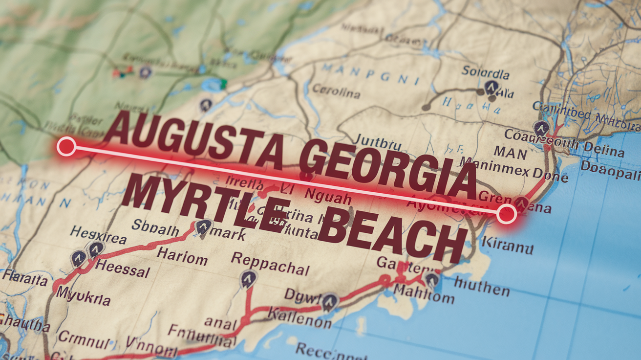 How Far Is Myrtle Beach from Augusta, GA? Travel Guide