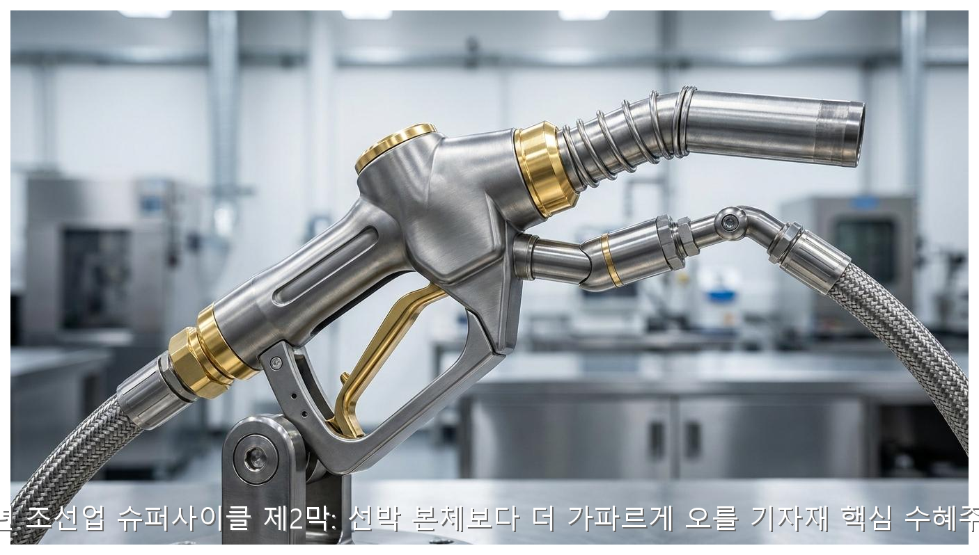 2026 조선 기자재 핵심 수혜주 분석 핵심 안내 및 분석 인포그래픽 (5)