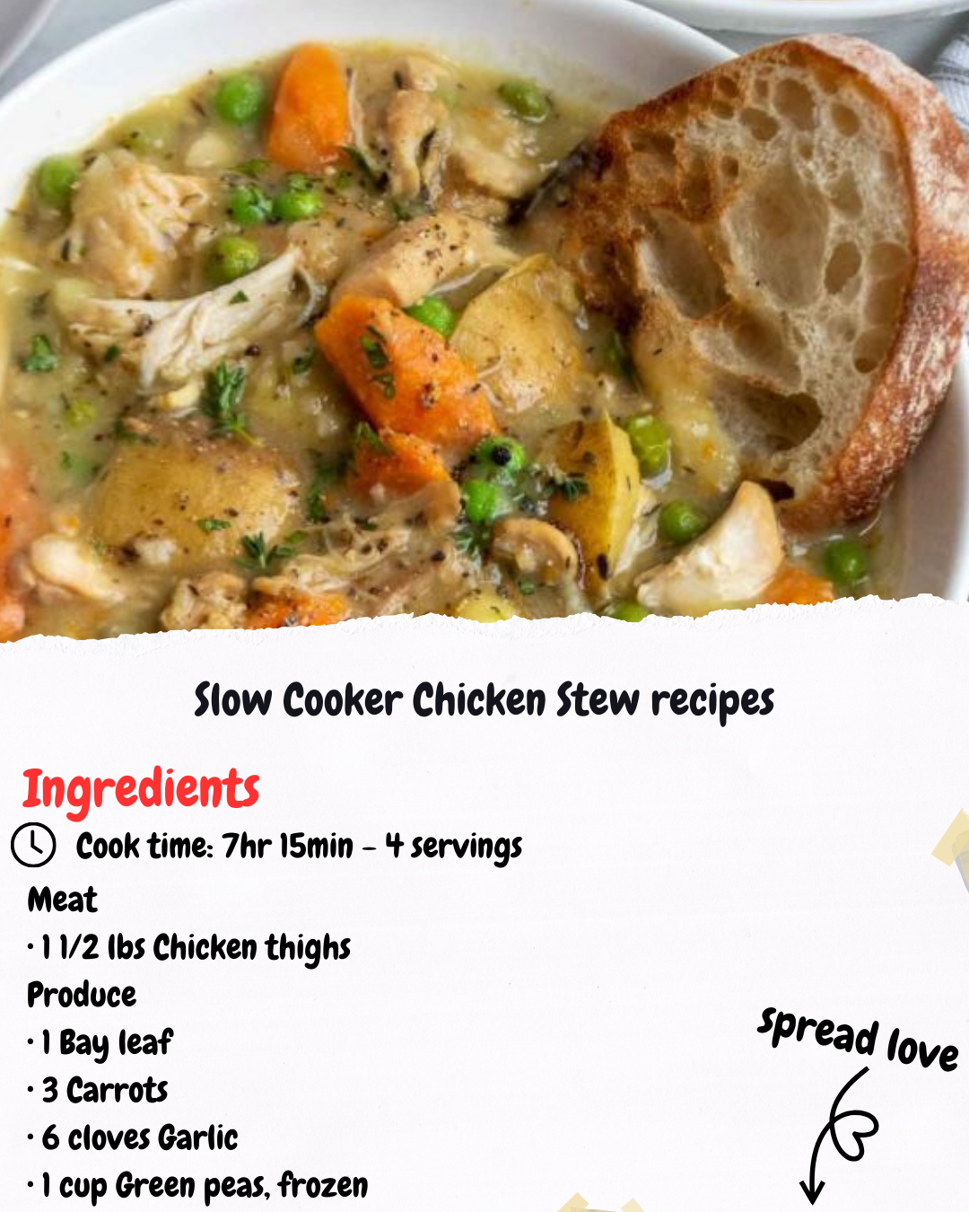 Slow Cooker Chicken Stew recipes