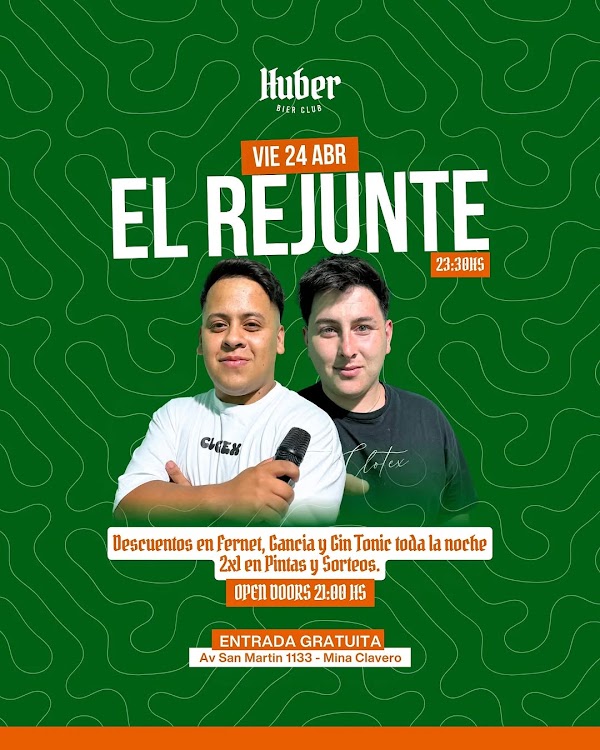 Shows en Vivo en Huber Bier Club