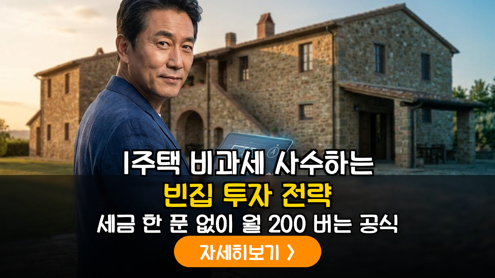 2026년 인구감소지역 빈집 취득을 통한 1주택 비과세 유지 및 농어촌민박업 절세 전략