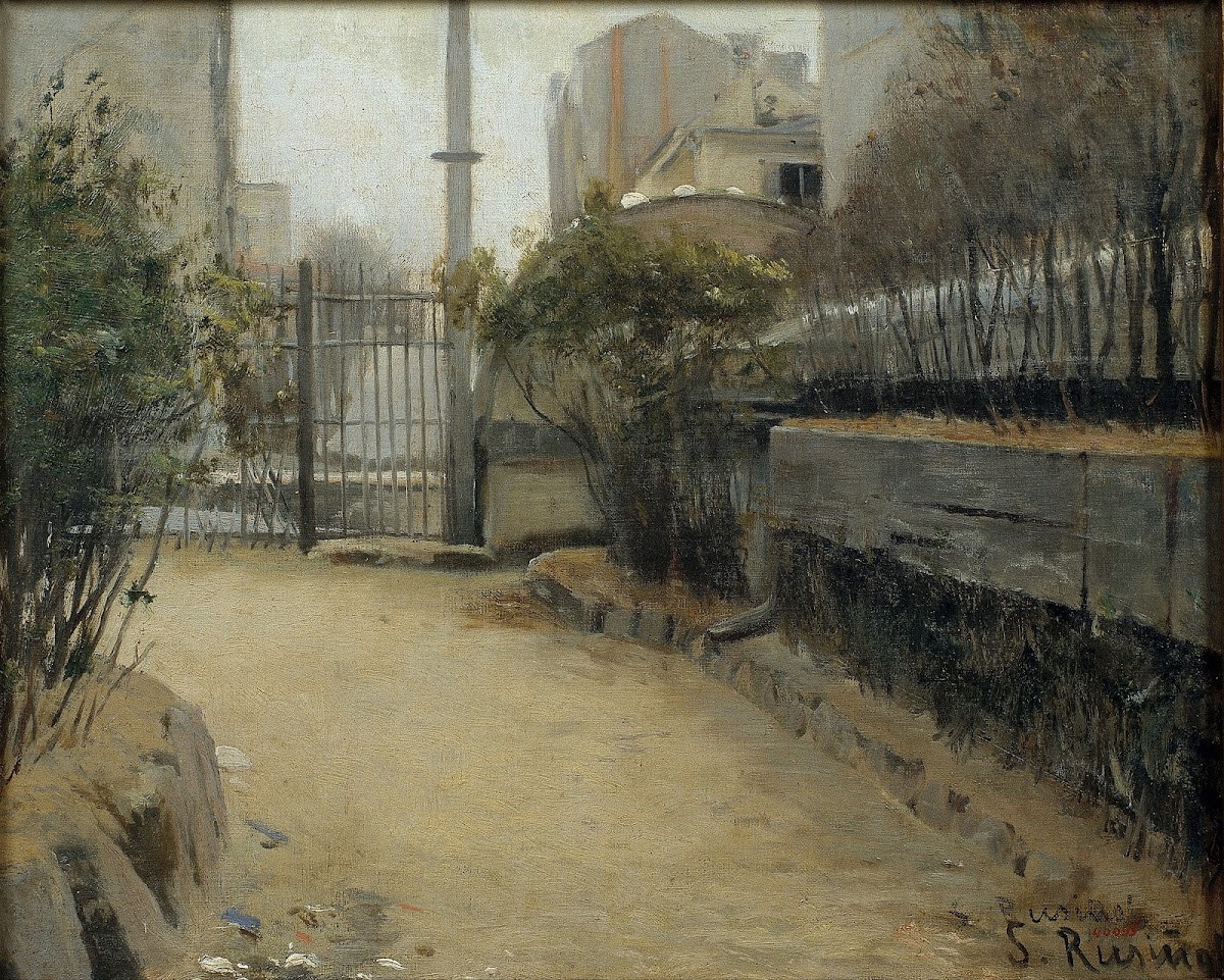 Garden of Montmartre from 1890 until 1891