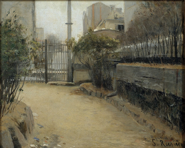 Garden of Montmartre from 1890 until 1891