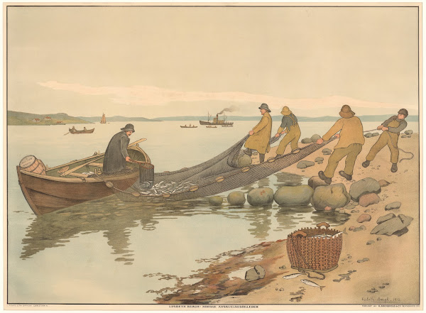 Mackerel Fishing 1913
