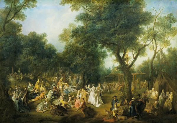 Fête in a Wood c1722