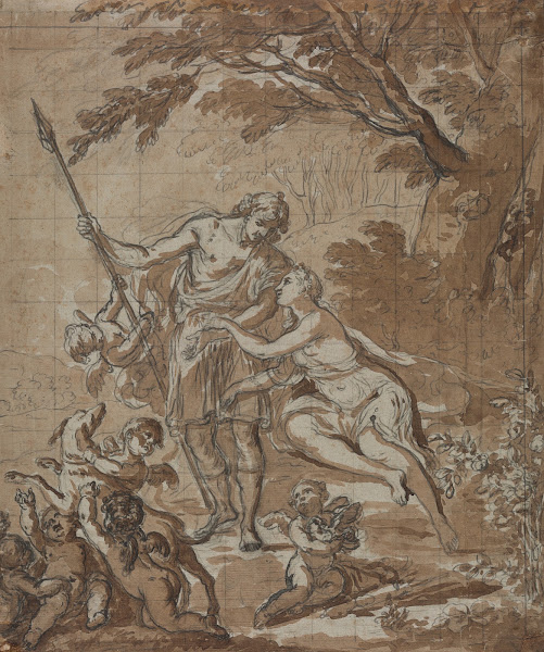 Venus and Adonis 1713
