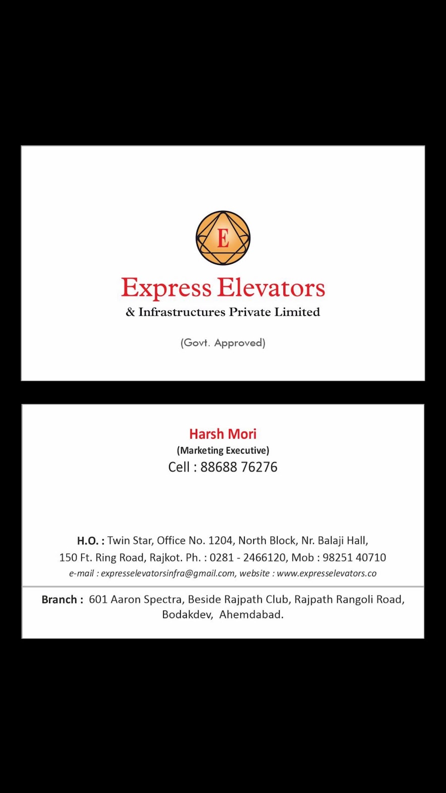 Express Elevator Infrastructure Private Limited