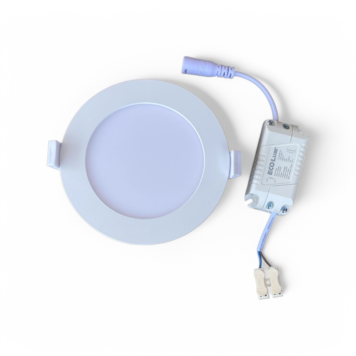 Ecolum Round Recessed Slim Downlights (Daylight)