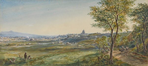 Rome from Monte Mario 1873
