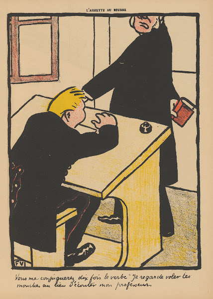 Vous me conjugurez dix fois le verbe  1902