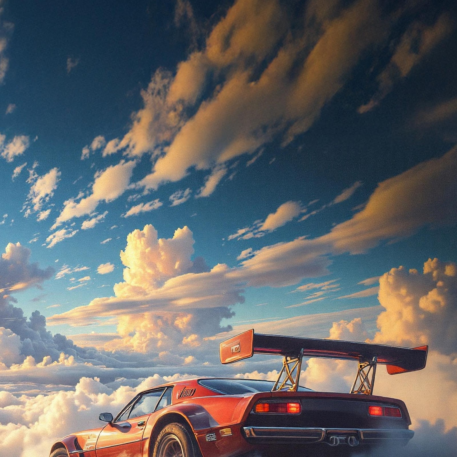 Download Dramatic Red Car Desert Rally 2K iPhone