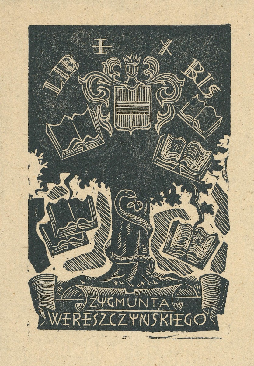 Ex libris Zygmunta Wereszczyńskiego 1941