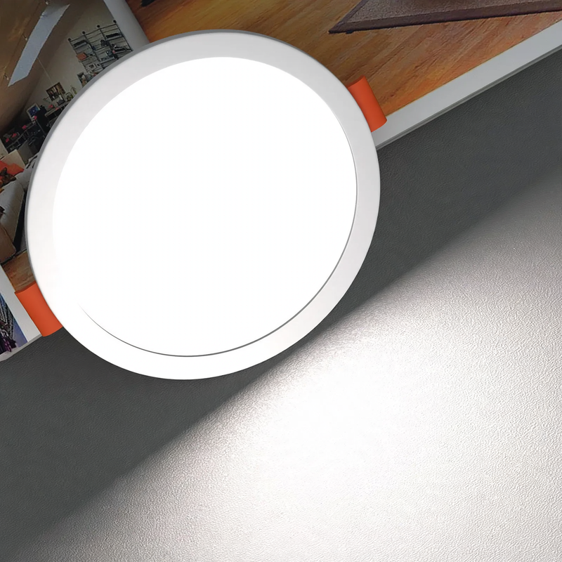 LED recessed light, ultra-slim, 6–15 W