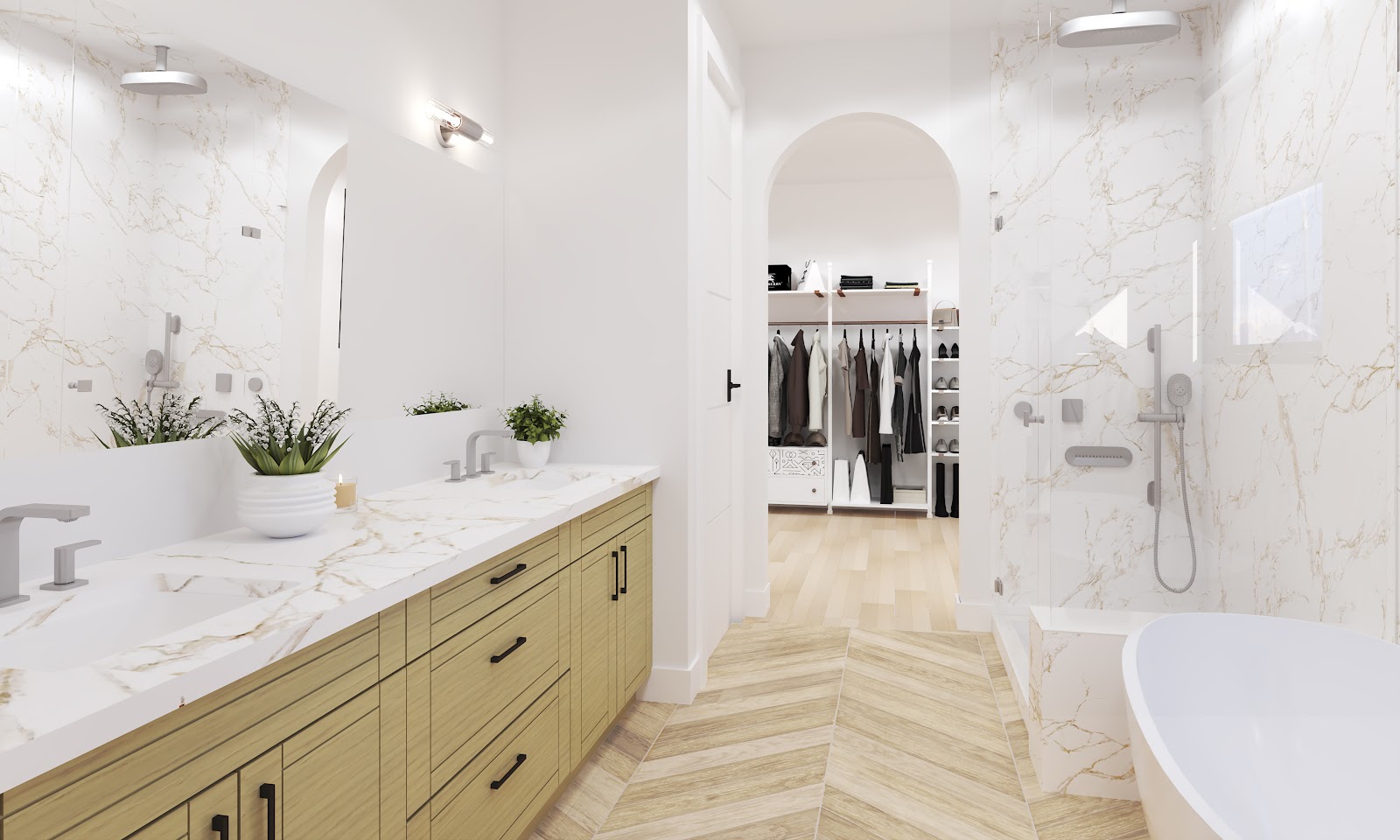 Master Ensuite Rendering