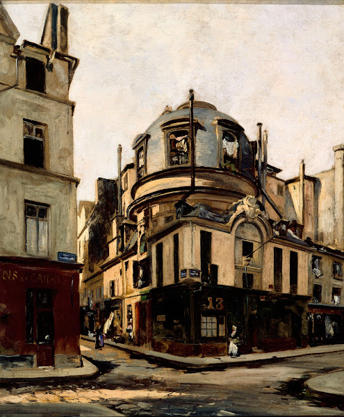 Vue de lamphithéâtre de lancienne faculté de Médecine à langle de la rue de la B