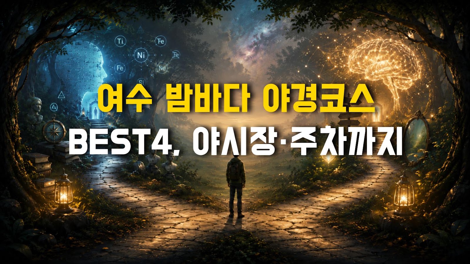 여수 밤바다 야경코스 BEST4, 야시장·주차까지