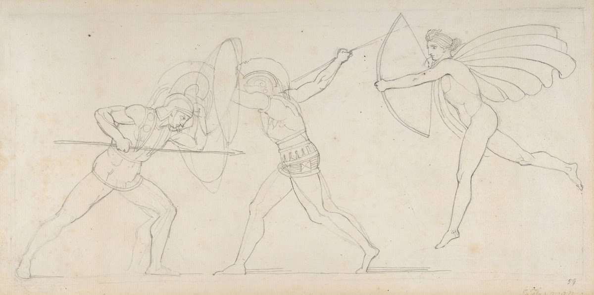 Illustration for Seven Chiefs Against Thebes ca 1794