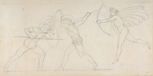 Illustration for Seven Chiefs Against Thebes ca 1794