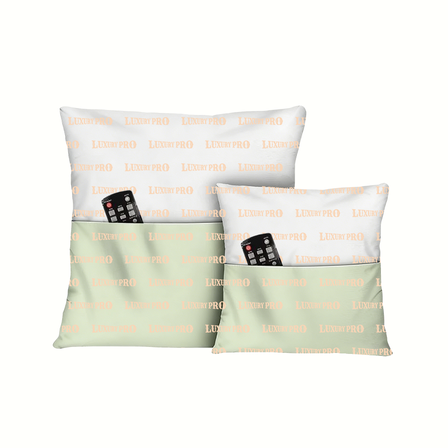Pillowcase with pocket – with filler
