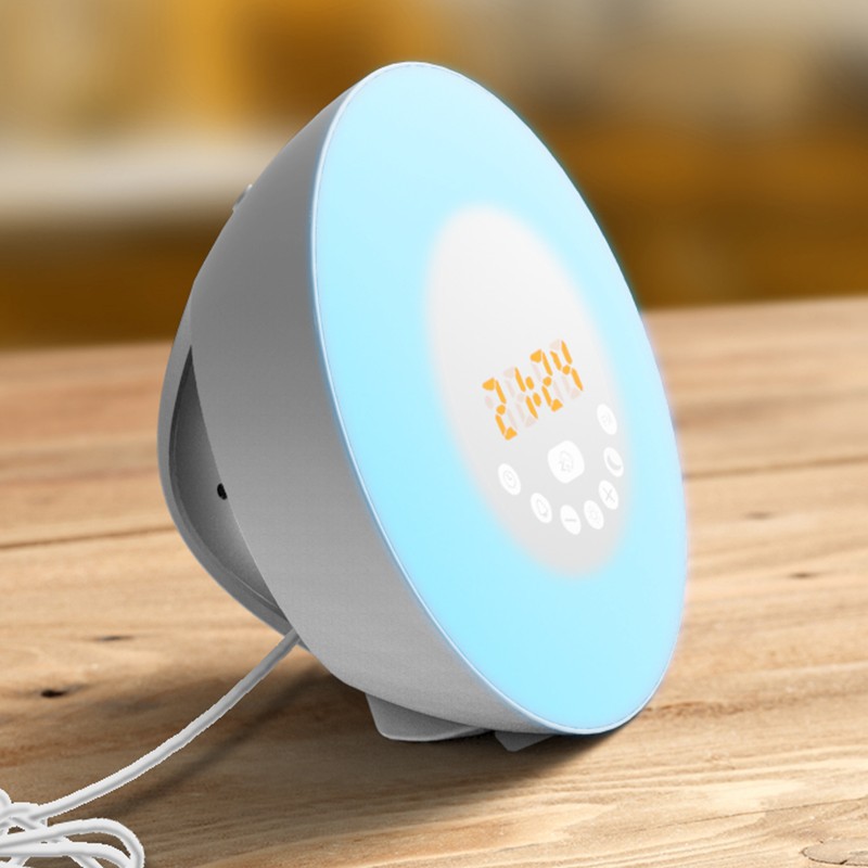 Multifunctional LED Wake-Up Light with Color Change