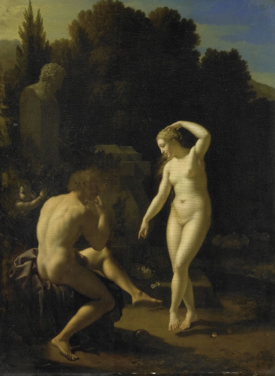 A Nymph Dancing to a Shepherds Flute 1718