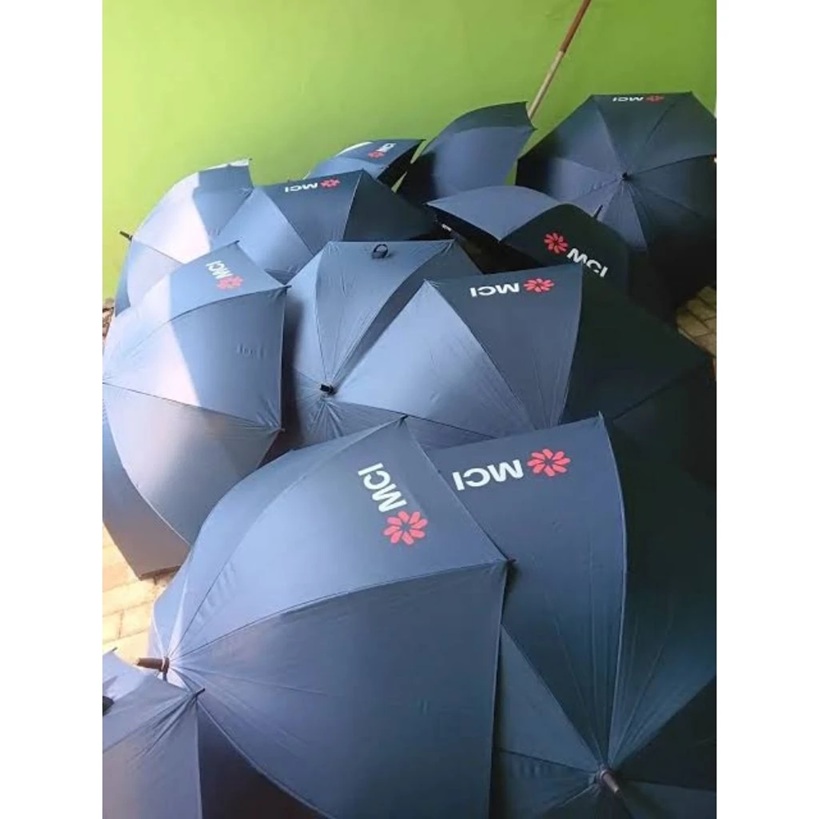 Custom payung lipat terbalik gagang C (min -50 pcs) custom sovenir — foto 3