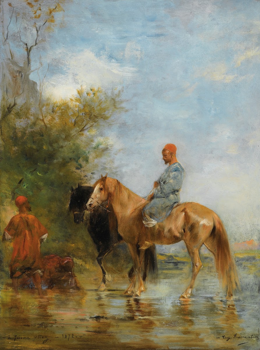 Horsemen By The River 1872