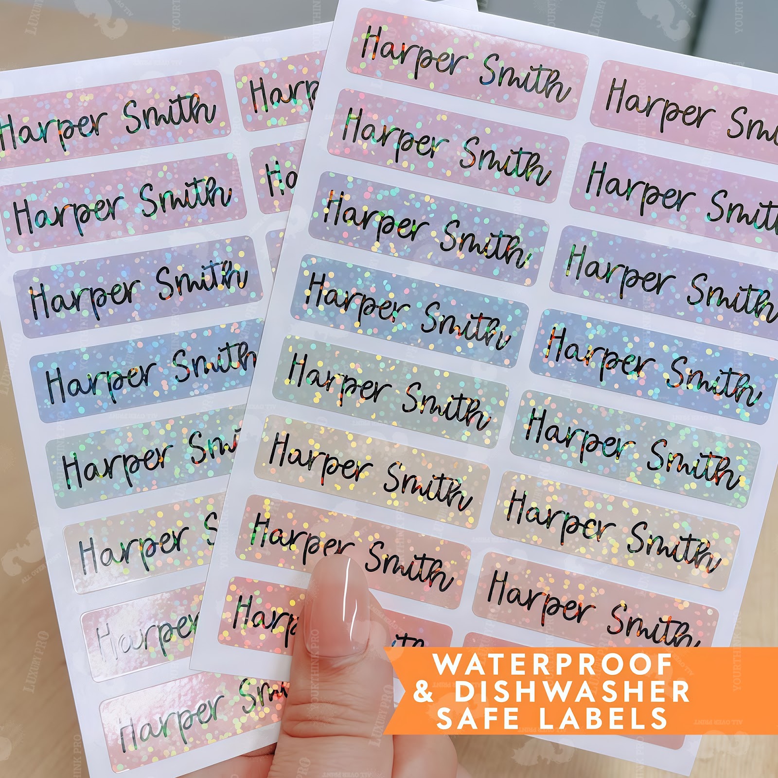 Children Name Stickers