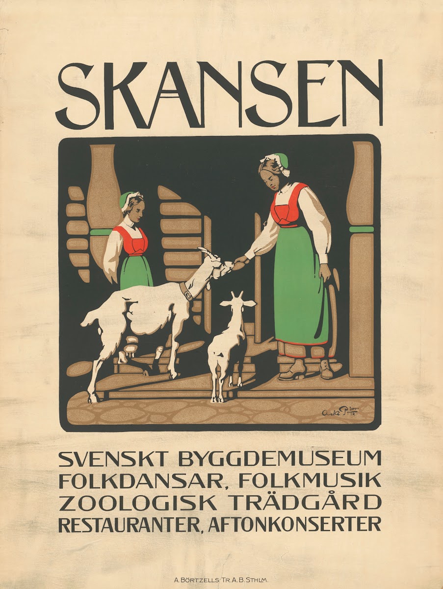 Skansen Svenskt Byggdemuseum 1912