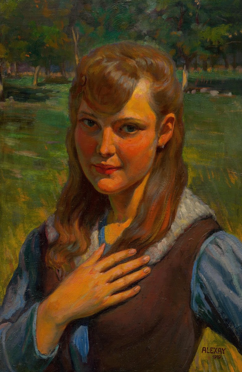 Podobizeň dievčaťa 1919