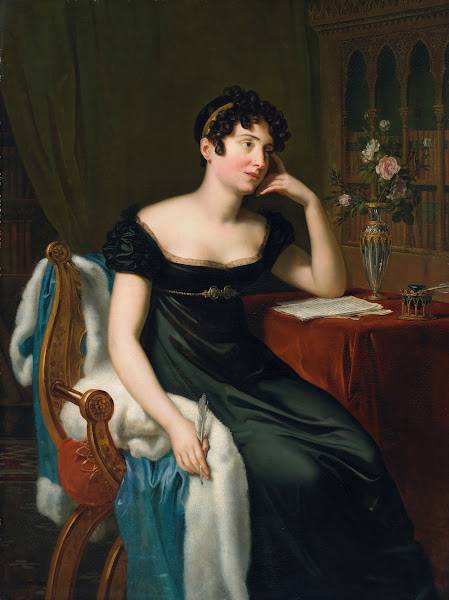 Portrait of Lady Morgan Sydney Owenson 1776 1859 Writer c1818
